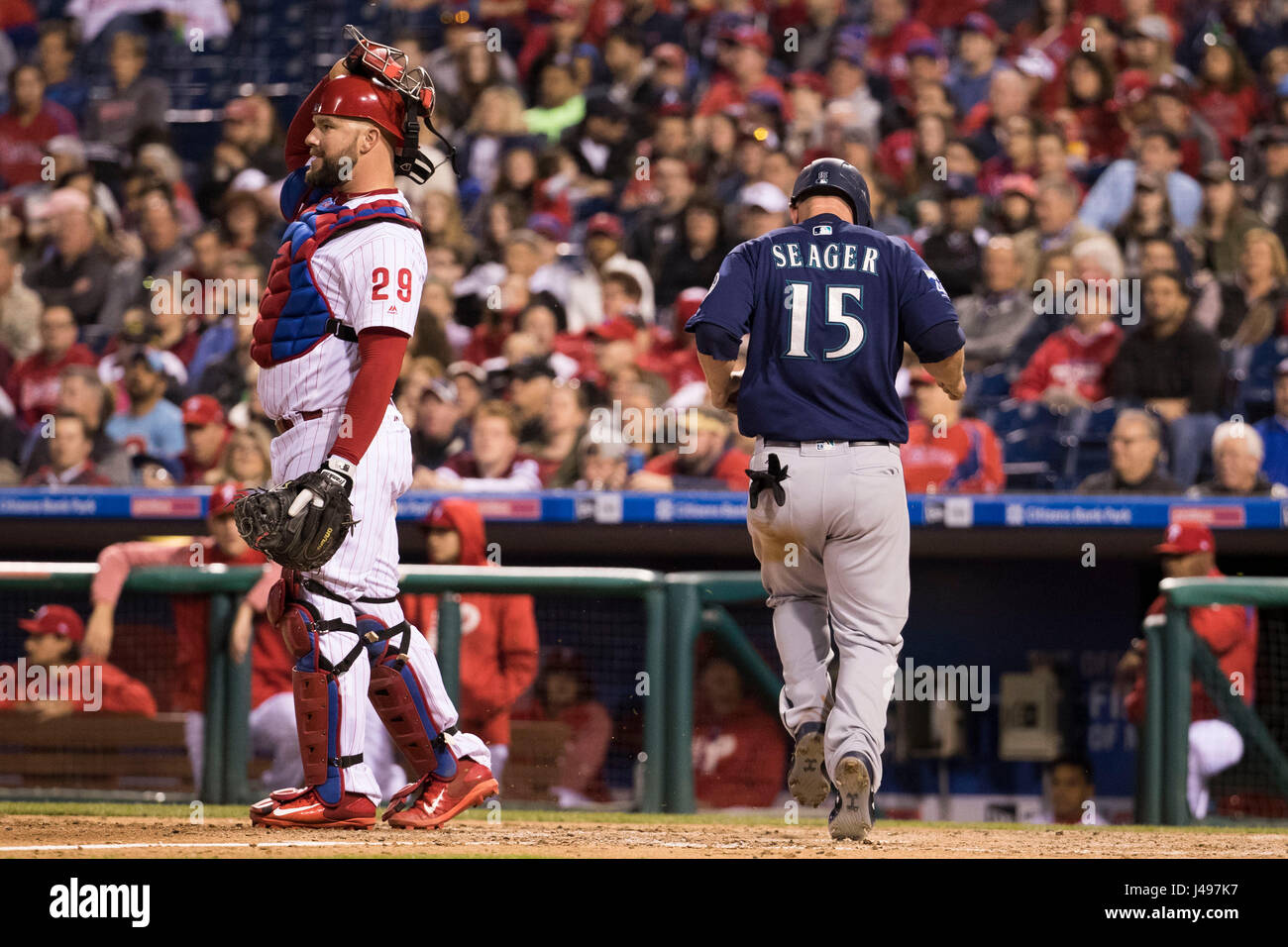 Philadelphia, Pennsylvania, USA. 9th May, 2017. Philadelphia Phillies ...