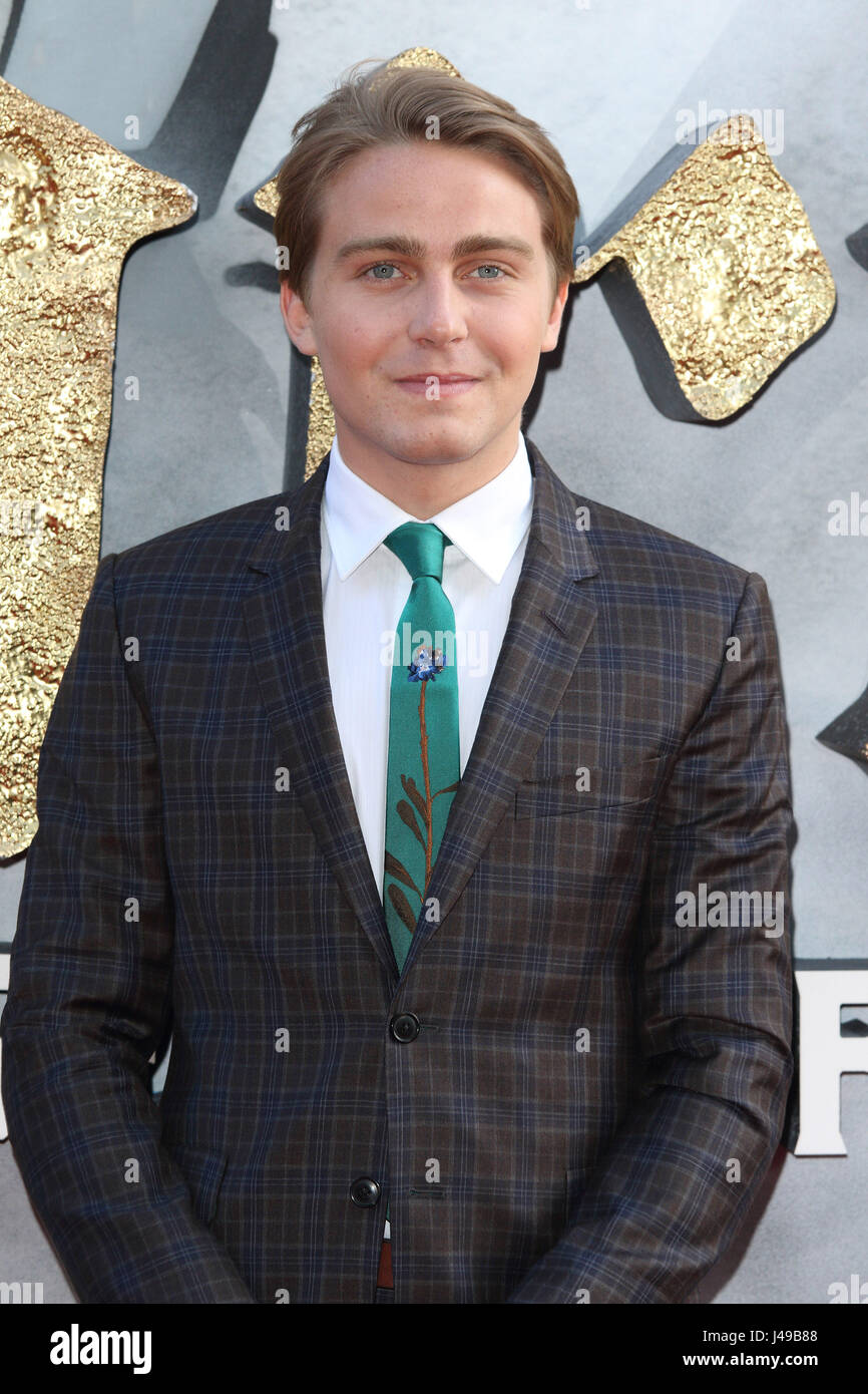 London, UK. Barney Walsh at King Arthur Legend of the Sword European