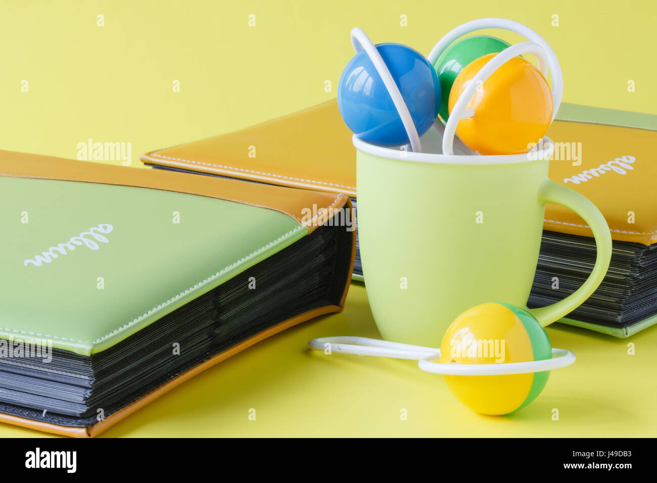 Baby photo album Stock Photo Alamy