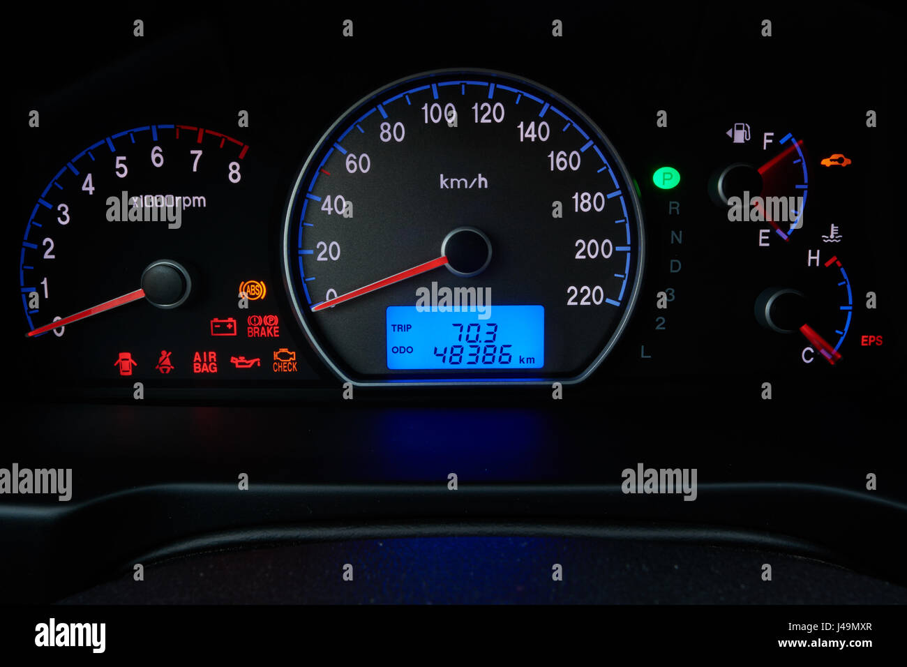 Car instrument panel Stock Photo Alamy