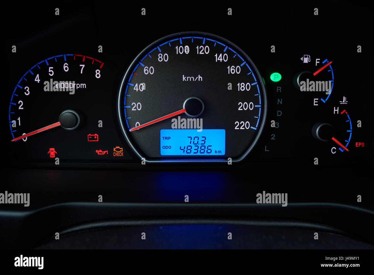 Car instrument panel Stock Photo - Alamy