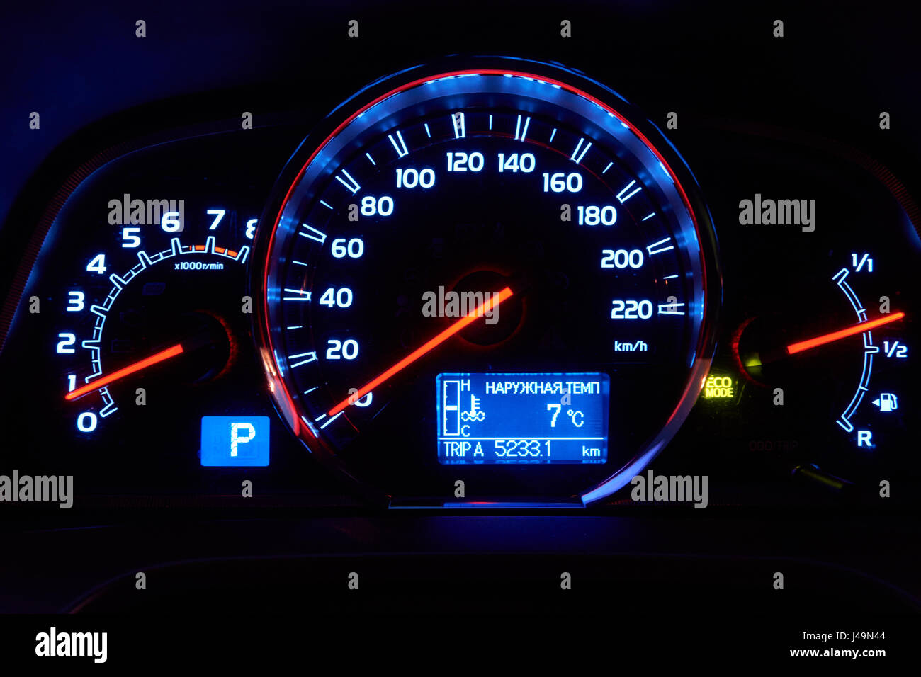 Car instrument panel Stock Photo Alamy
