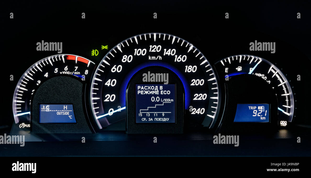 Car Instrument Panel Stock Photo Alamy Car Instrument Panel Stock Photo Alamy
