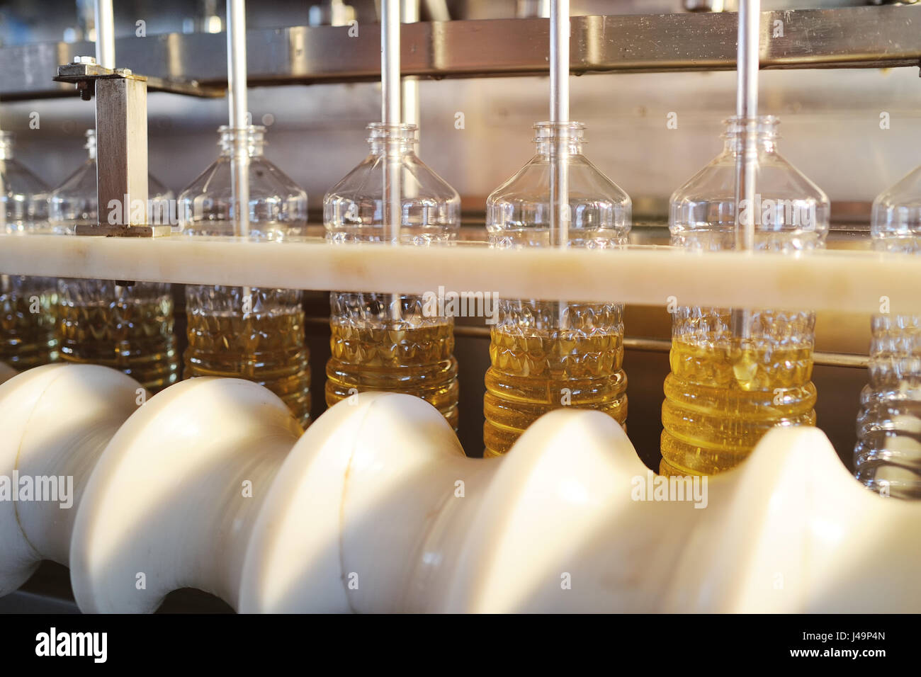 A factory for the production of sunflower oil Stock Photo Alamy