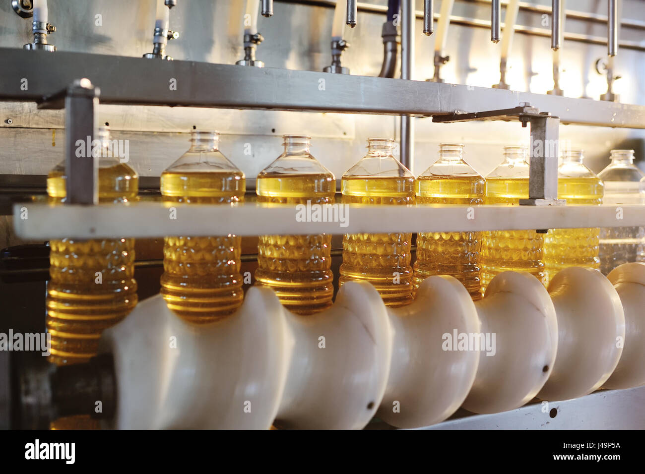 A factory for the production of sunflower oil Stock Photo Alamy