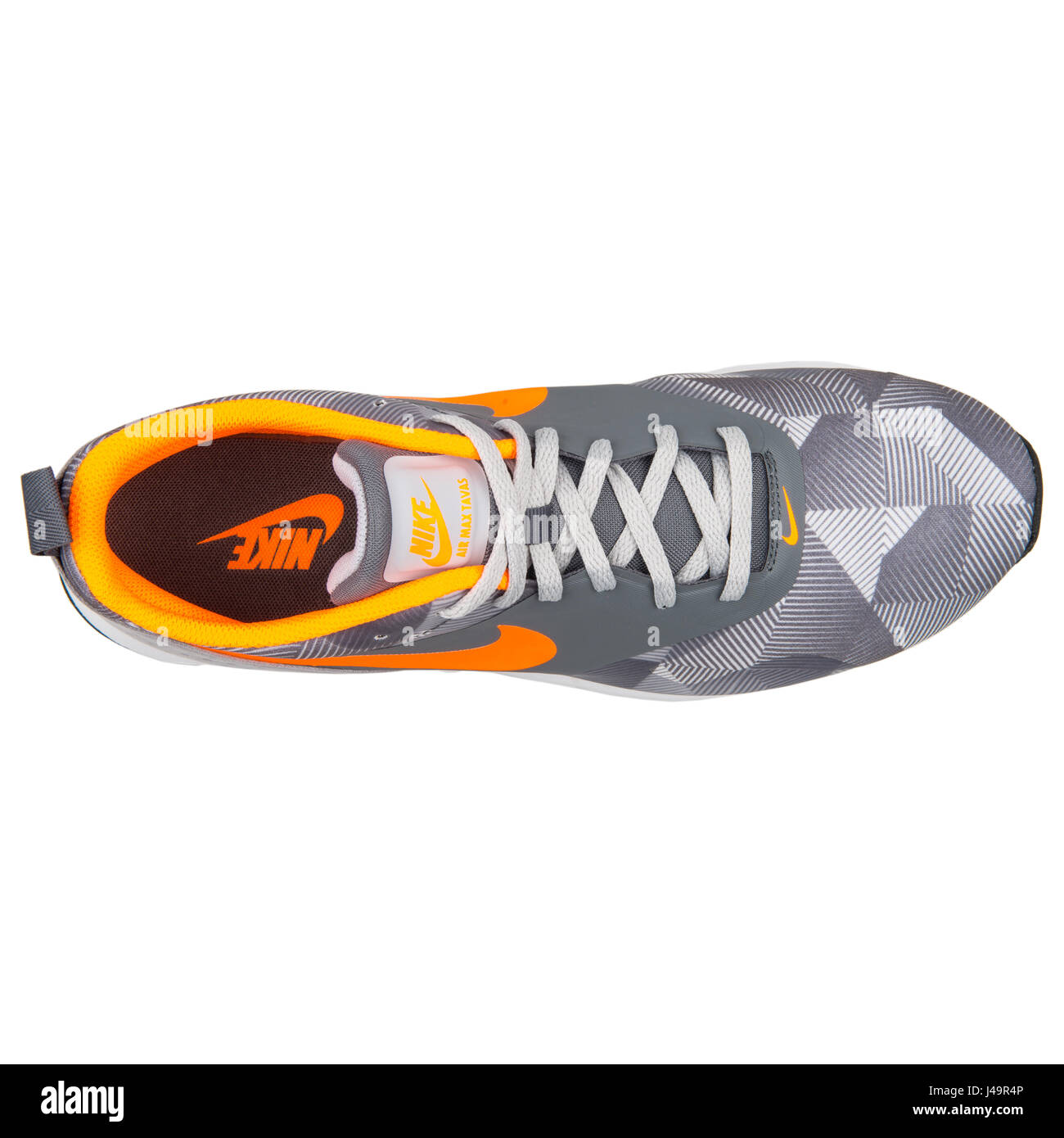 Nike Air Max Tavas Print Dark Grey Orange - 742781-018 Stock Photo - Alamy