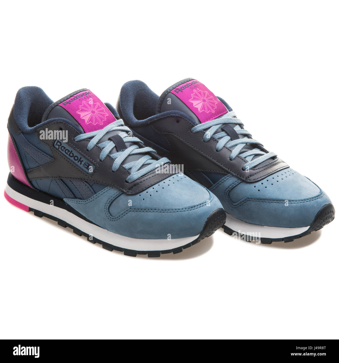 Reebok CL LTHR PM Blue Slate - V66301 Stock -