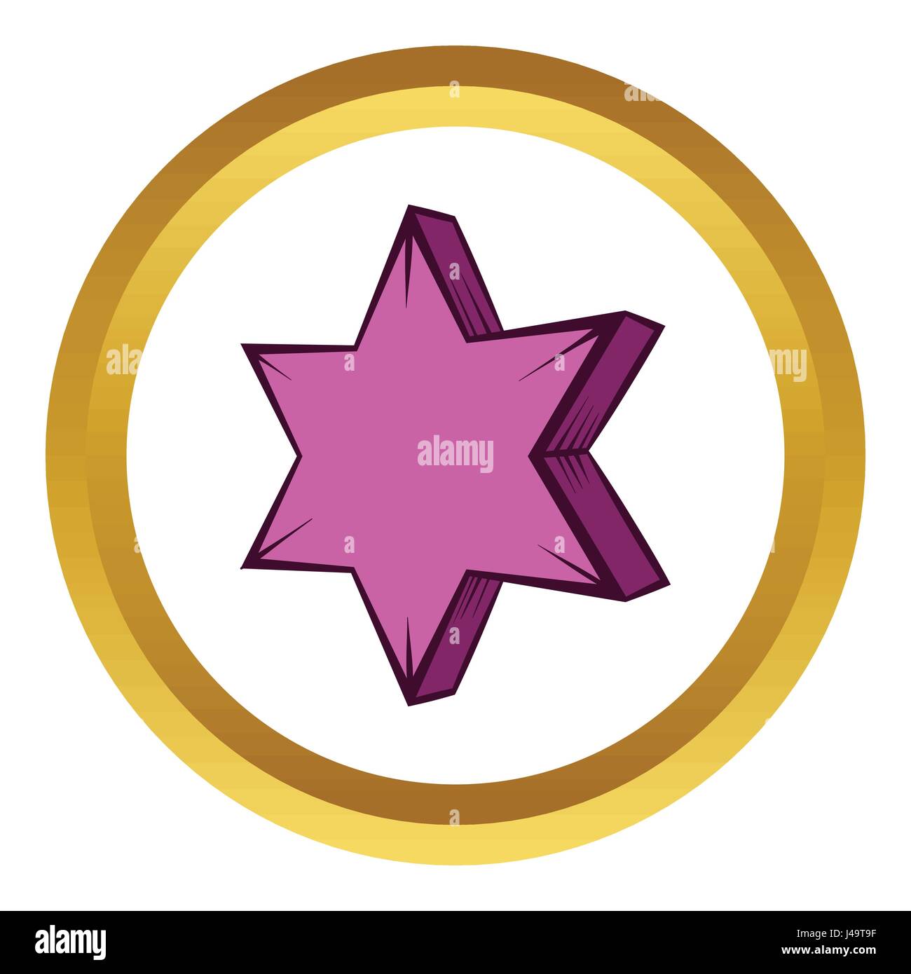 Star vector icon, cartoon style Stock Vector Image & Art - Alamy
