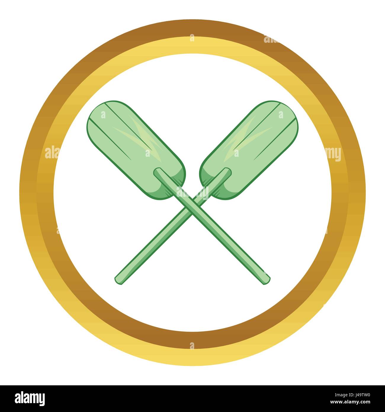 Paddles vector icon Stock Vector Image & Art - Alamy