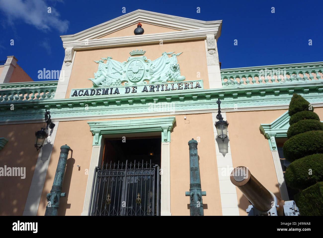 Real Colegio de Artiller’a de Segovia (Academia de Artiller’a) Segovia Spain Stock Photo