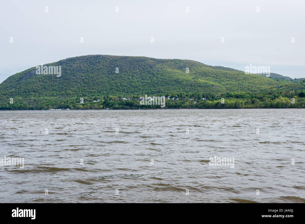 Plum Point State Park Overlooking the Hudson River in Upstate New York