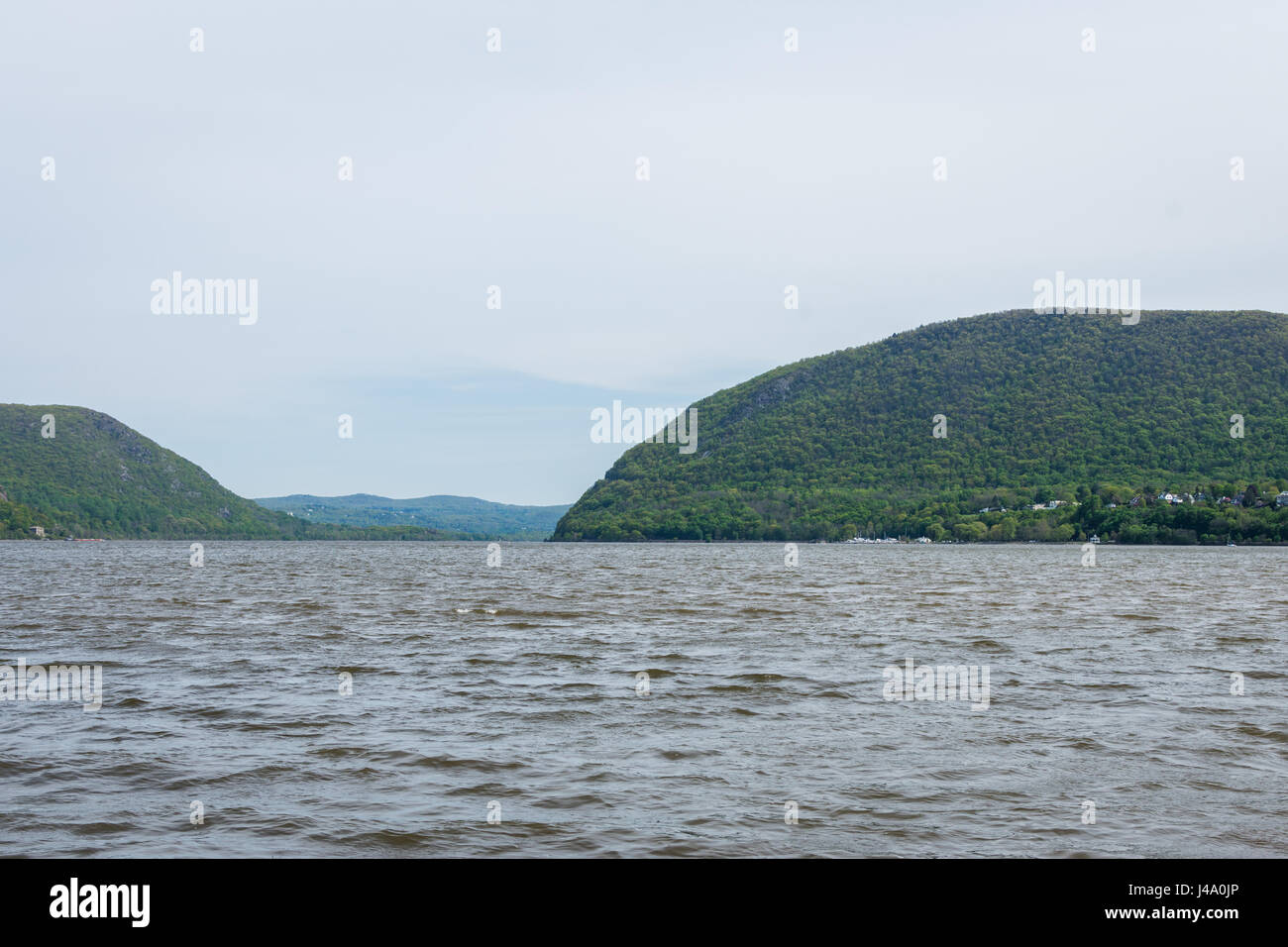 Plum Point State Park Overlooking the Hudson River in Upstate New York