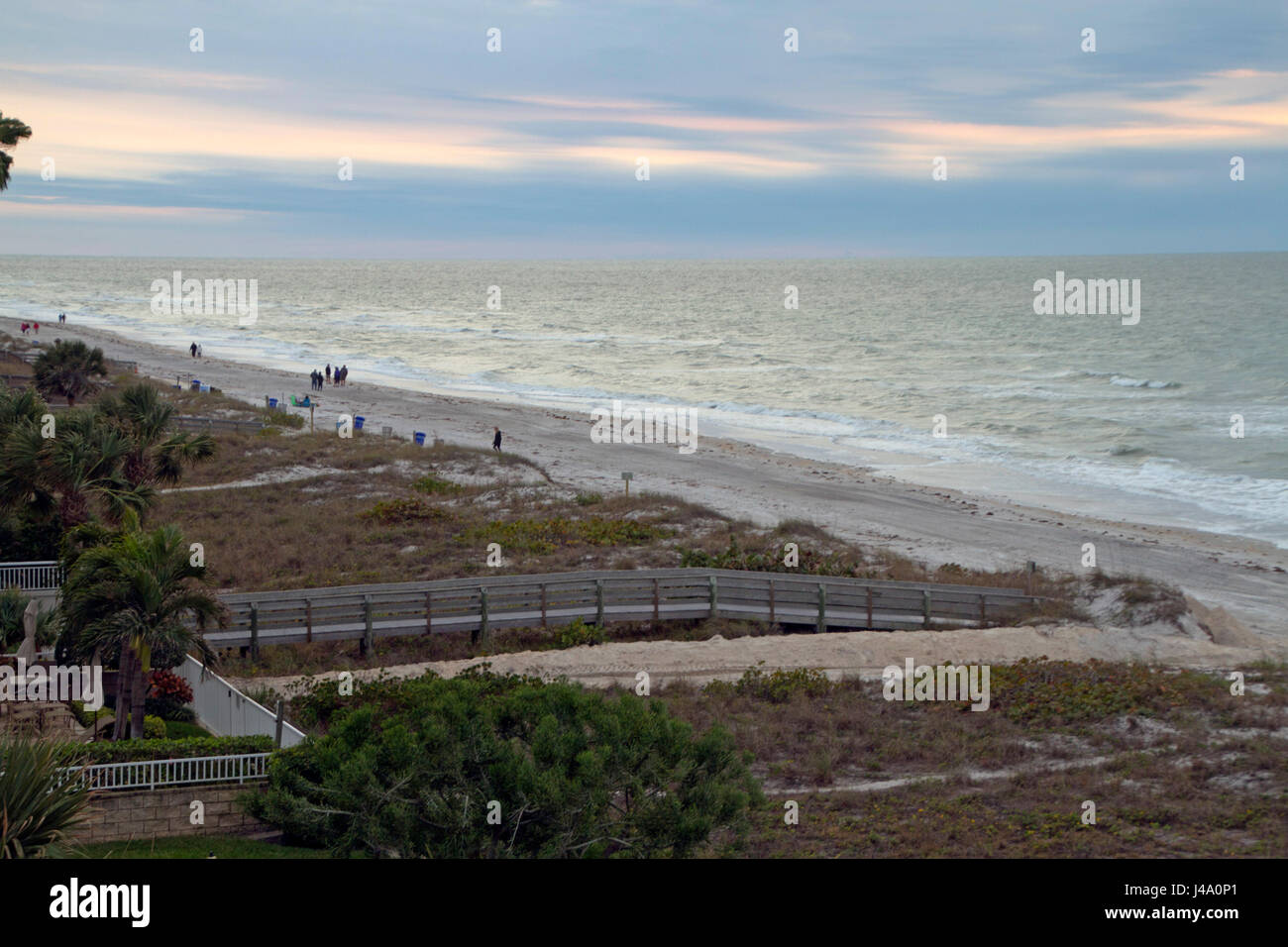 Indian Rocks, Florida, USA January 27, 2017 Early morning view of