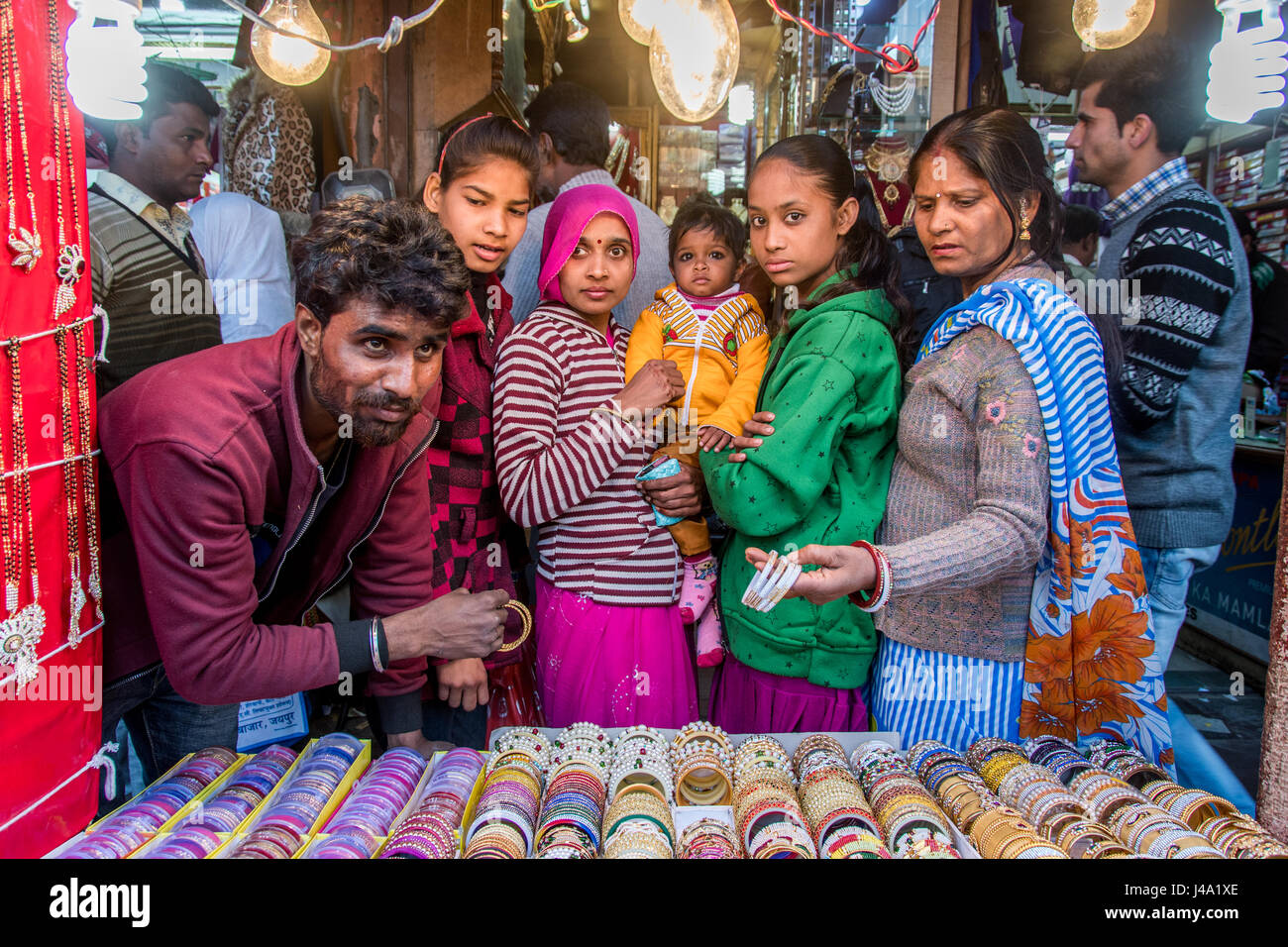 Johri bazaar bracelets hi-res stock photography and images - Alamy