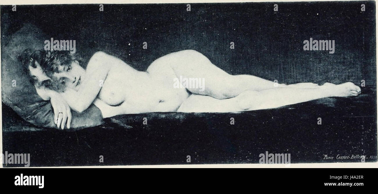 Pierre Carrier Belleuse Sarah Stock Photo