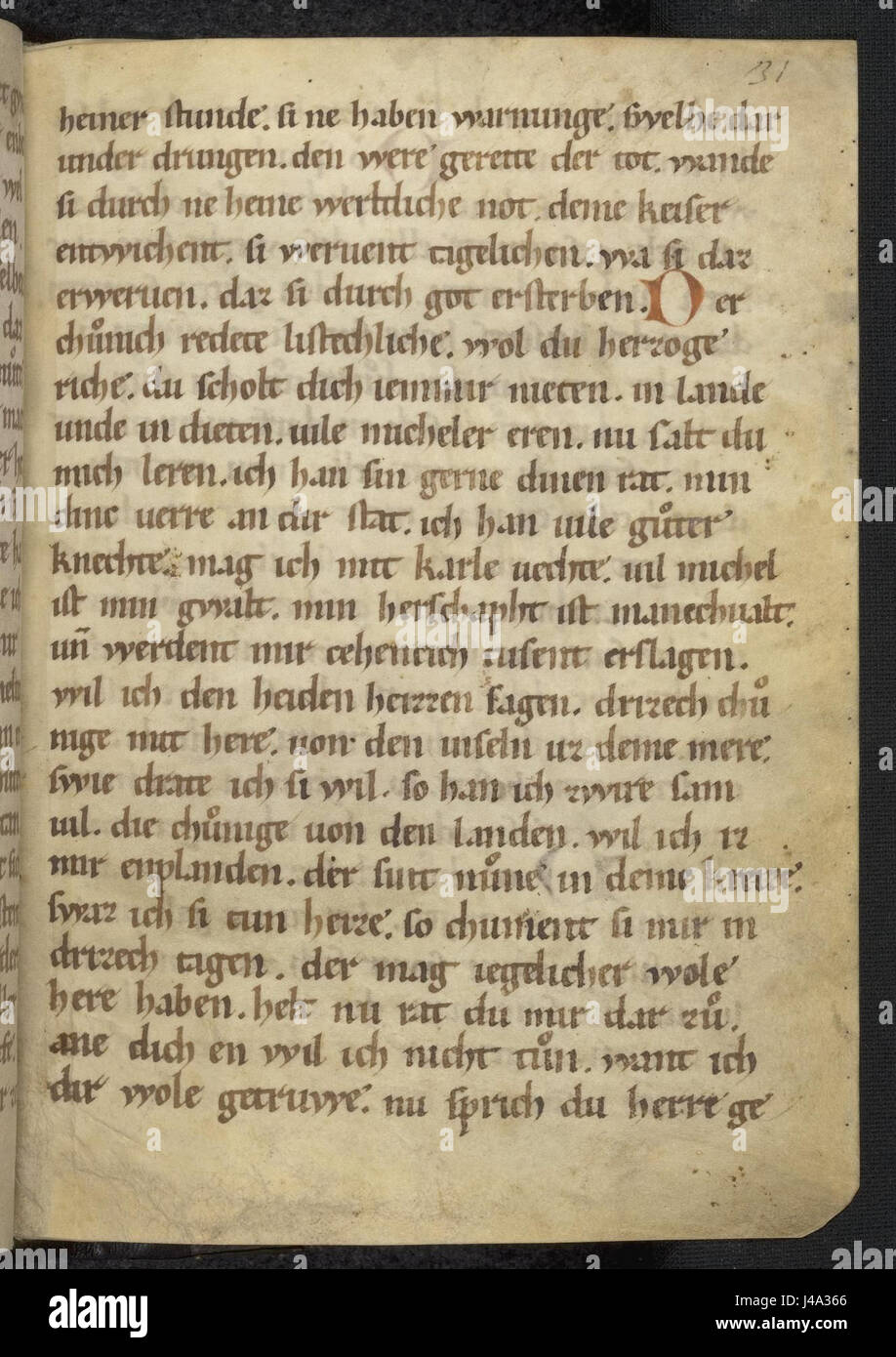 'Pfaffe Konrad Rolandslied' refers to a medieval manuscript of the ...