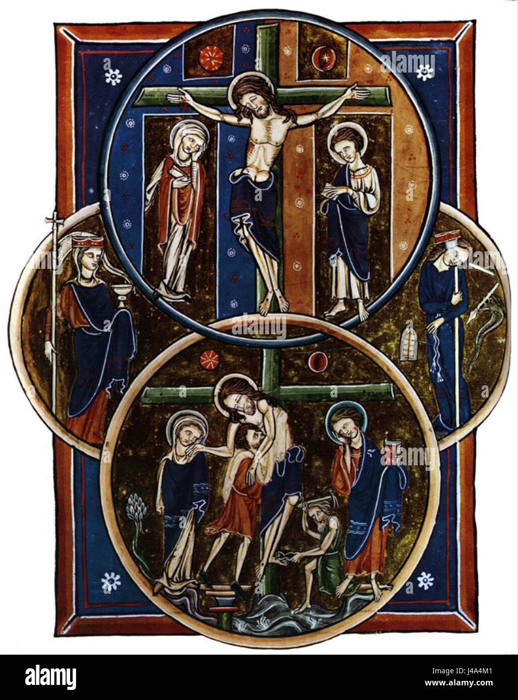 Psalter of Blanche of Castile Stock Photo Alamy
