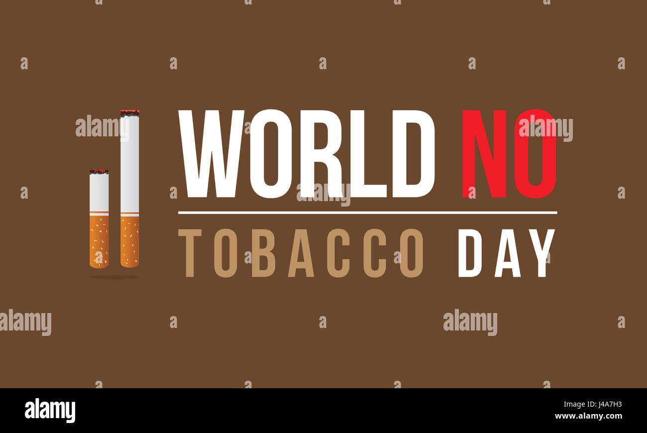 World no tobacco day style background Stock Vector Image & Art - Alamy