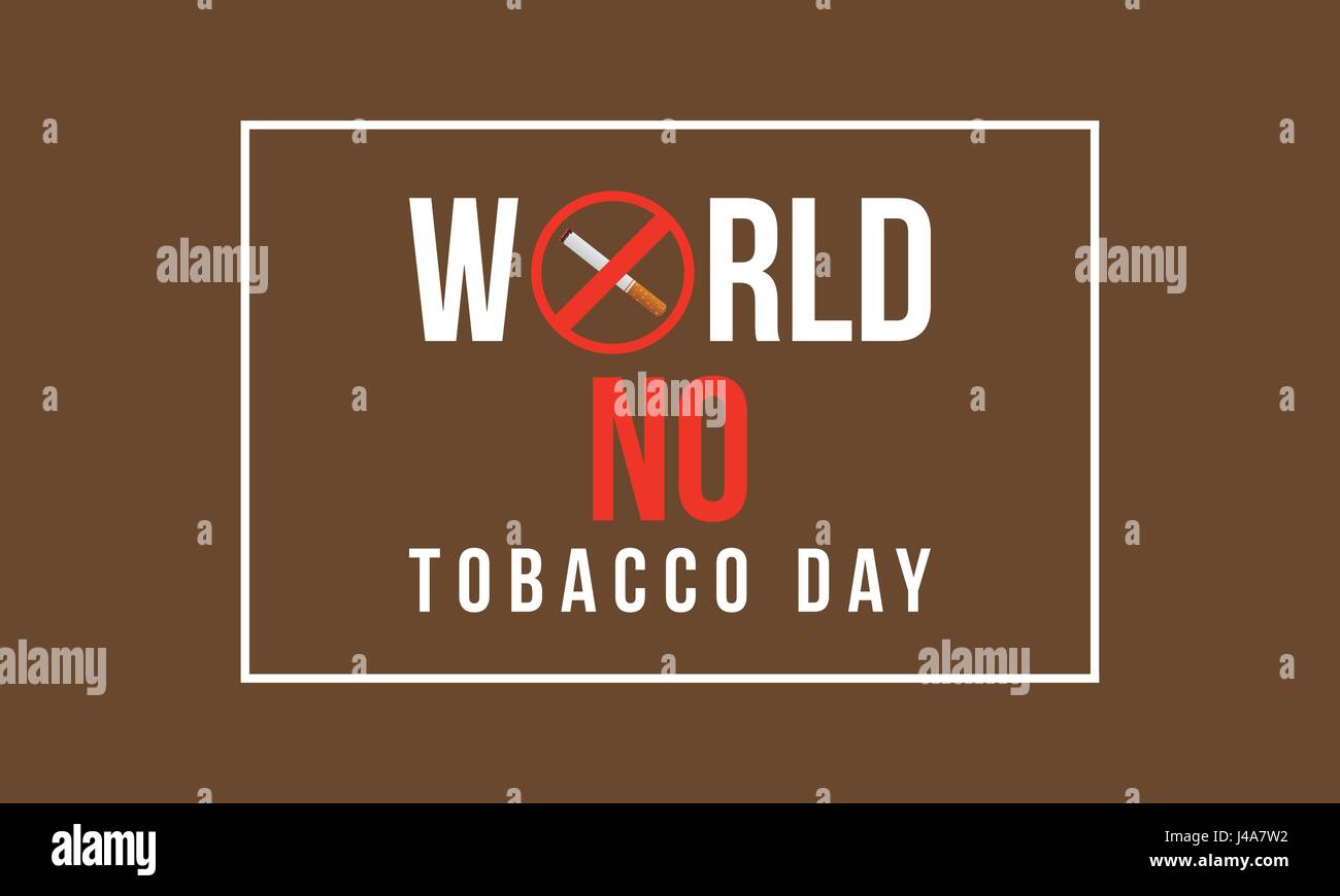 World no tobacco day banner vector flat Stock Vector Image & Art - Alamy