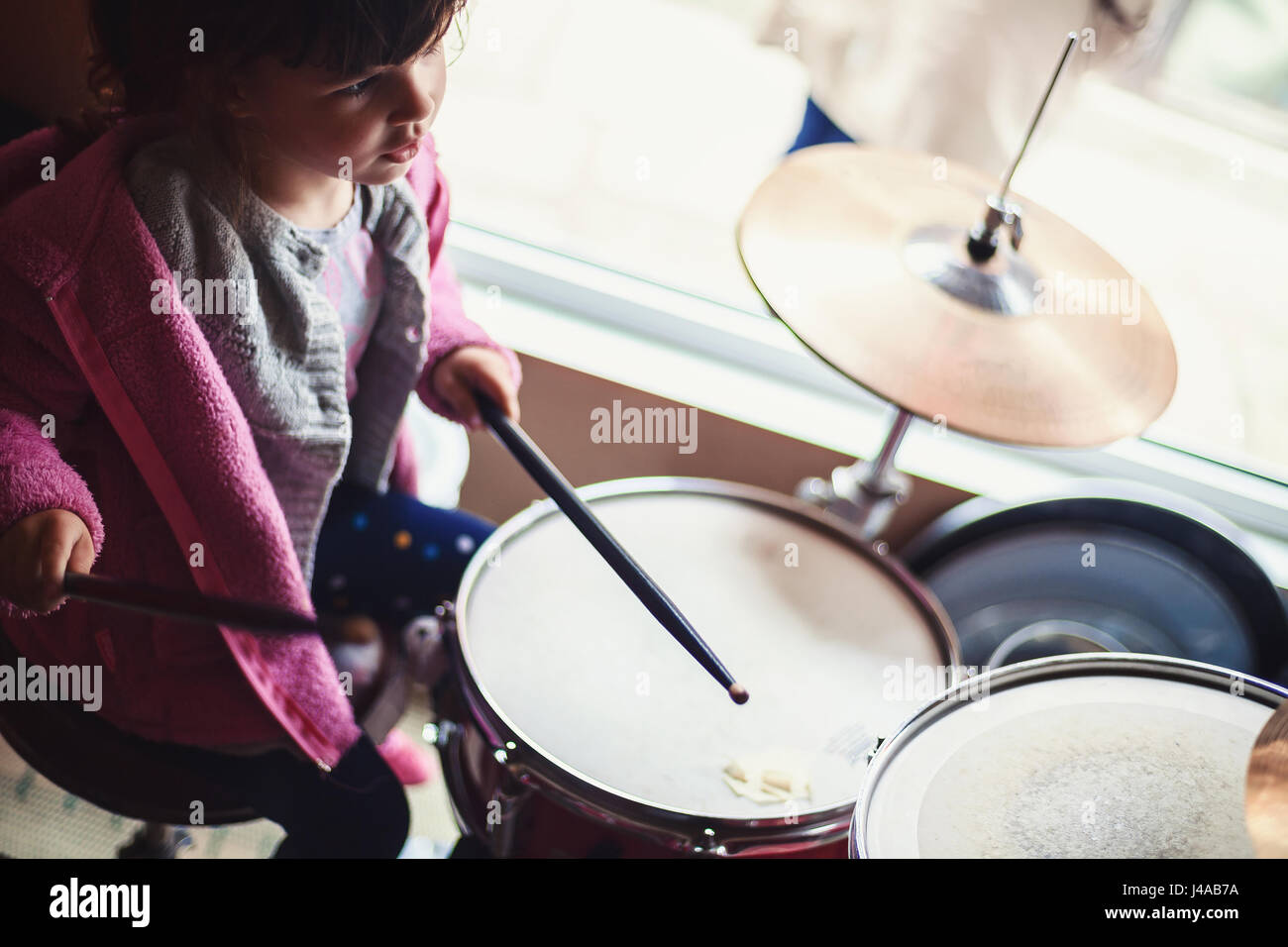 Small child drum set sales