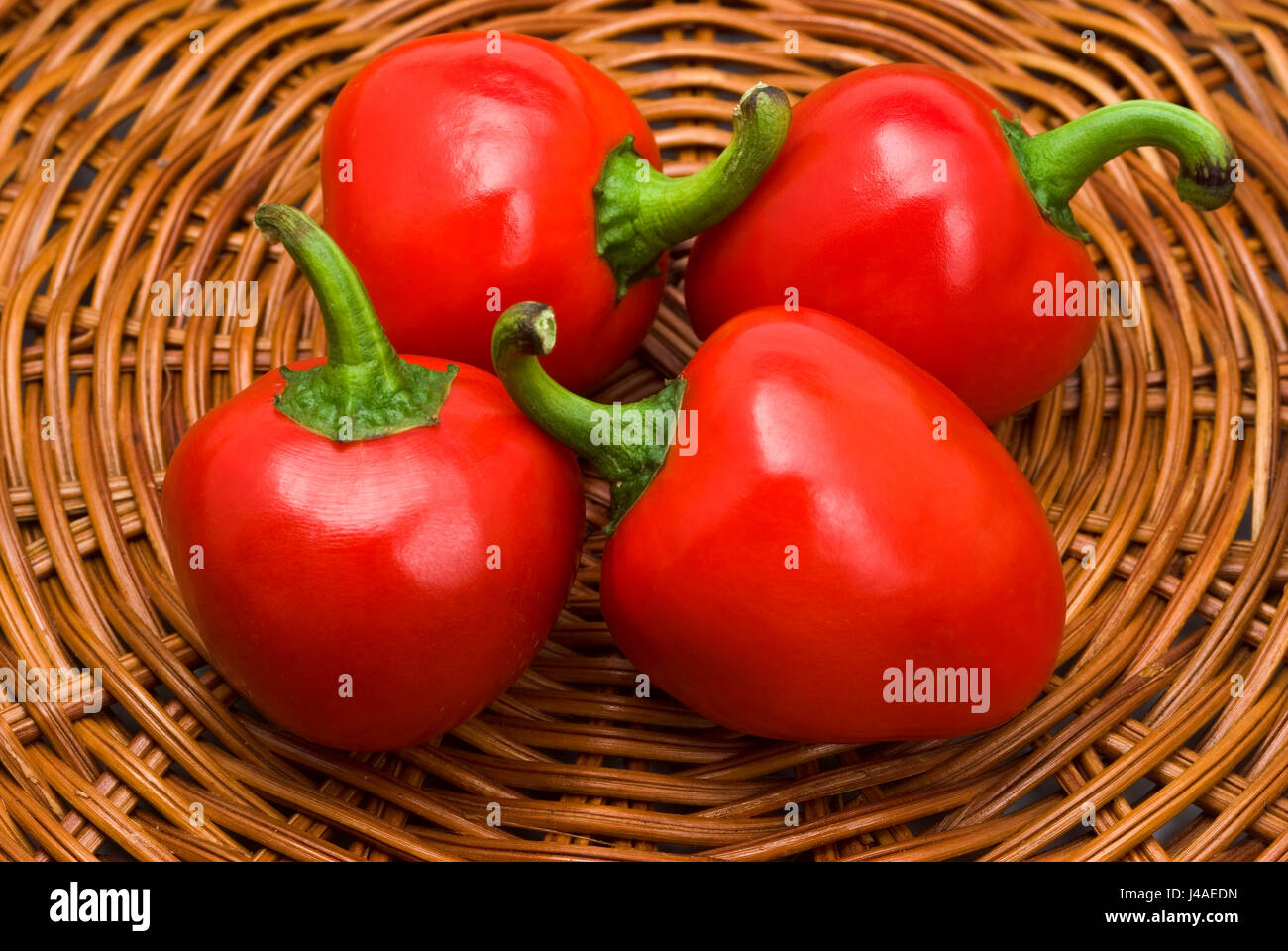 Cherry Bomb Chili Stock Photo
