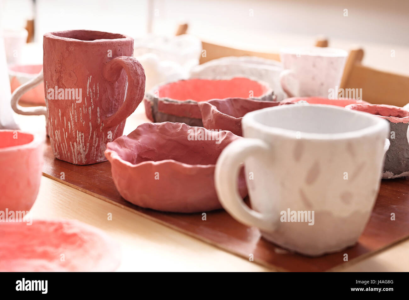 Ceramics. Artistic ceramics. Ceramic glazing. Clay dishes of