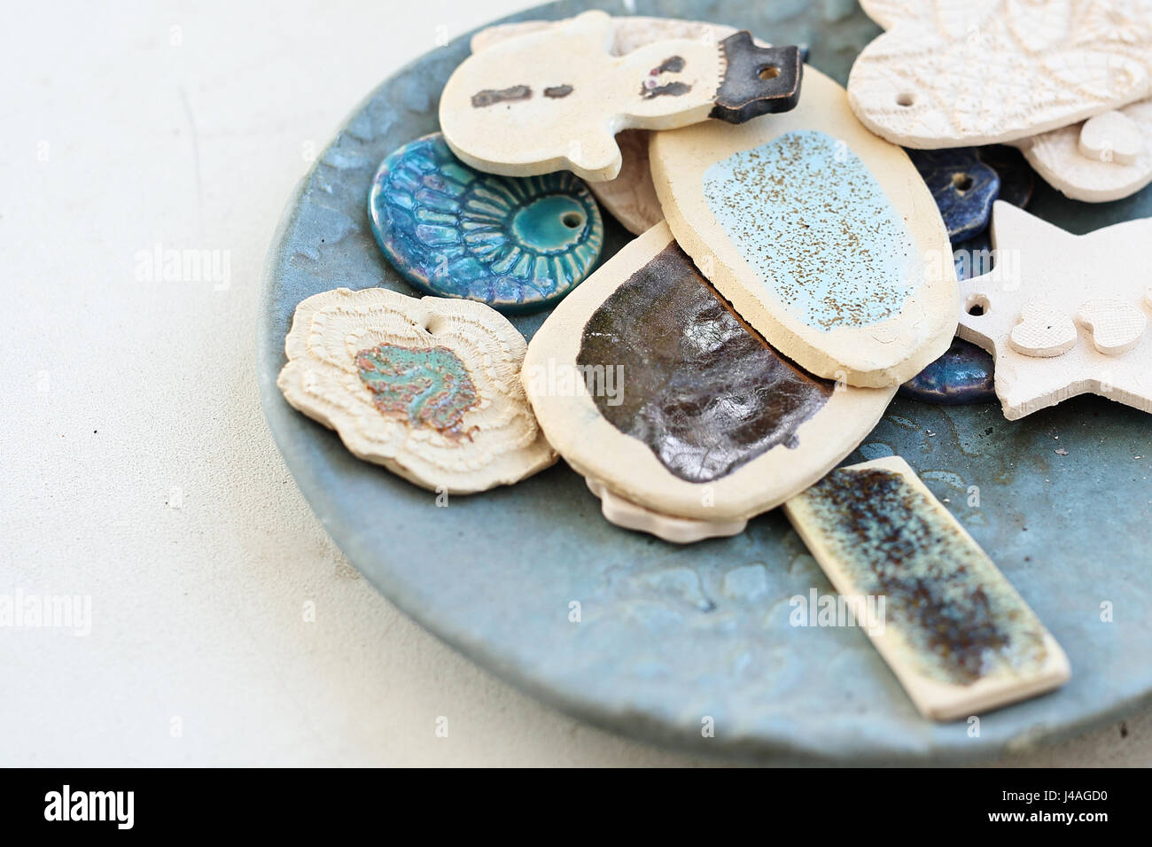 Ceramics. Artistic ceramics. Ceramic glazing. Clay dishes of