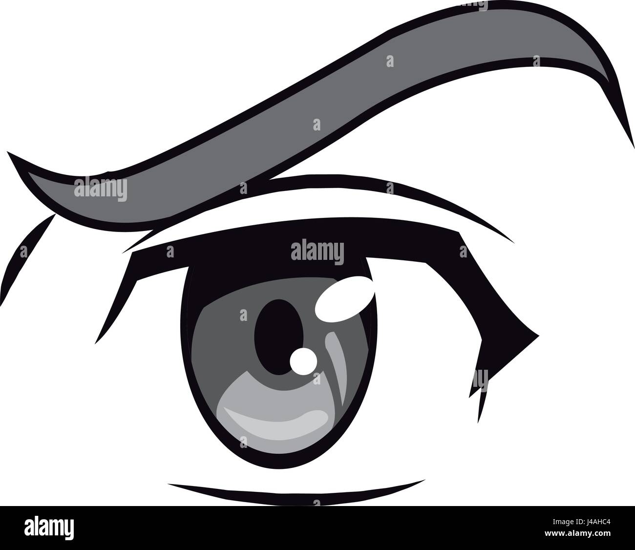 Set Eye Vector Anime Style Isolated Stock Vector Royalty Free 1670874049   Shutterstock