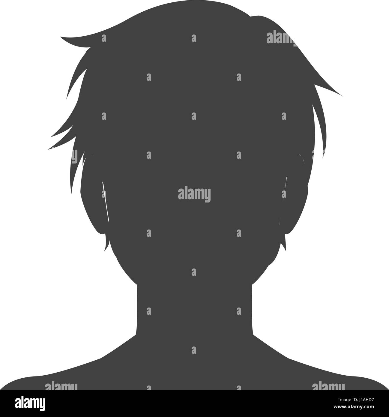 anime style boy icon Stock Vector Image & Art - Alamy