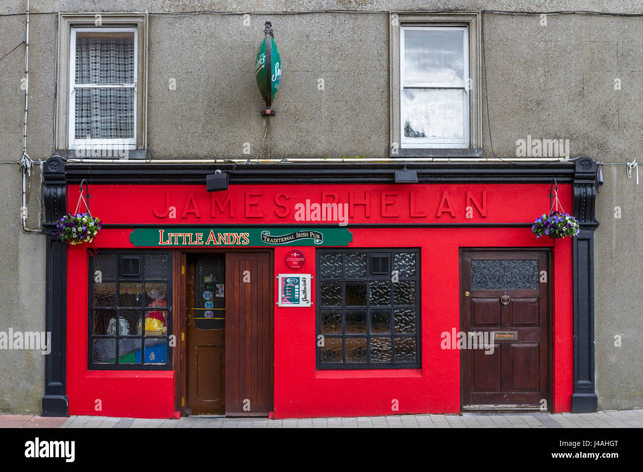 Pub in Kilkenny, county Kilkenny, province of Leinster, Ireland Stock Photo