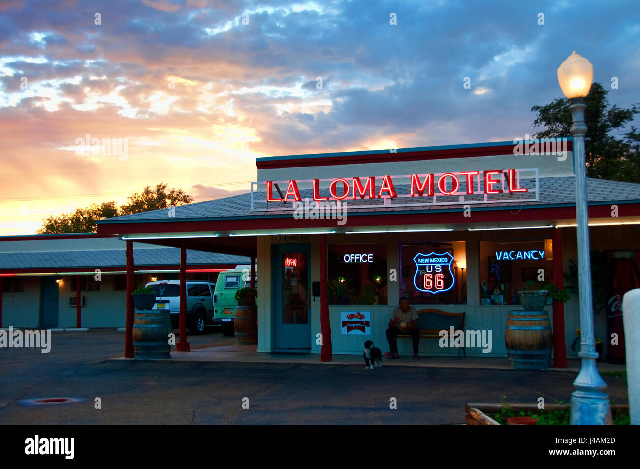 La Loma Motel Stock Photo