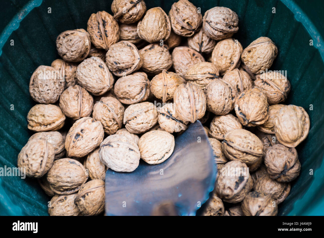 Sale of walnuts in bulk Stock Photo Alamy