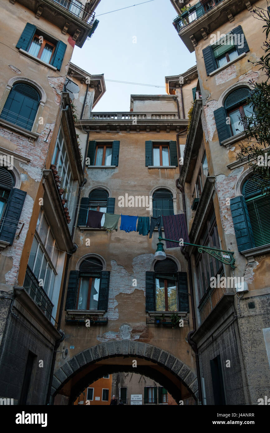 Homes in Florence, Venice in Italy Stock Photo Alamy