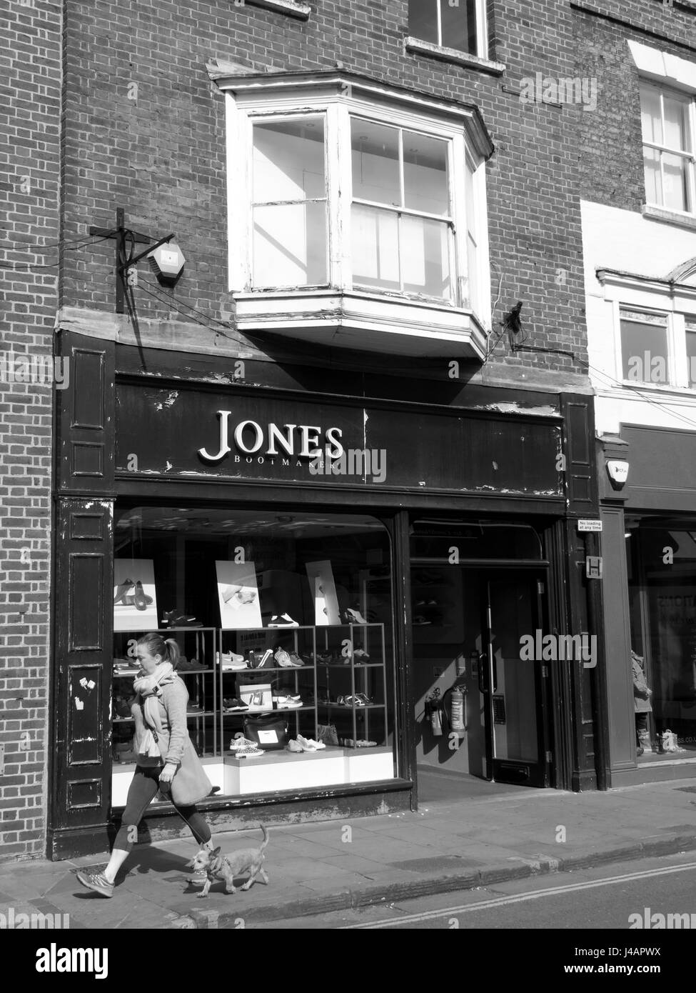 Boots shop frontage Black and White Stock Photos & Images Alamy