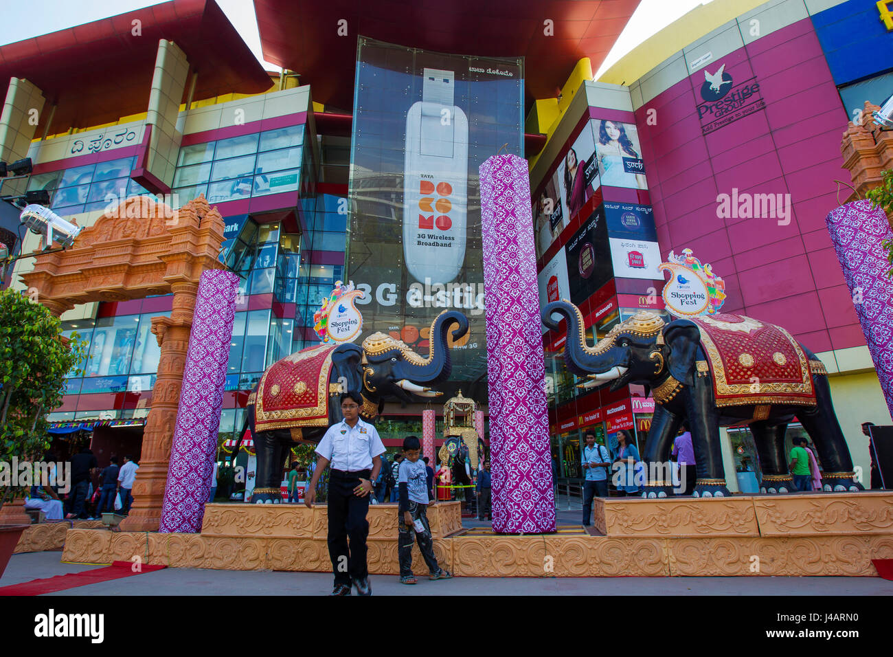 The Forum is a popular shopping mall at Hosur Road in Bangalore