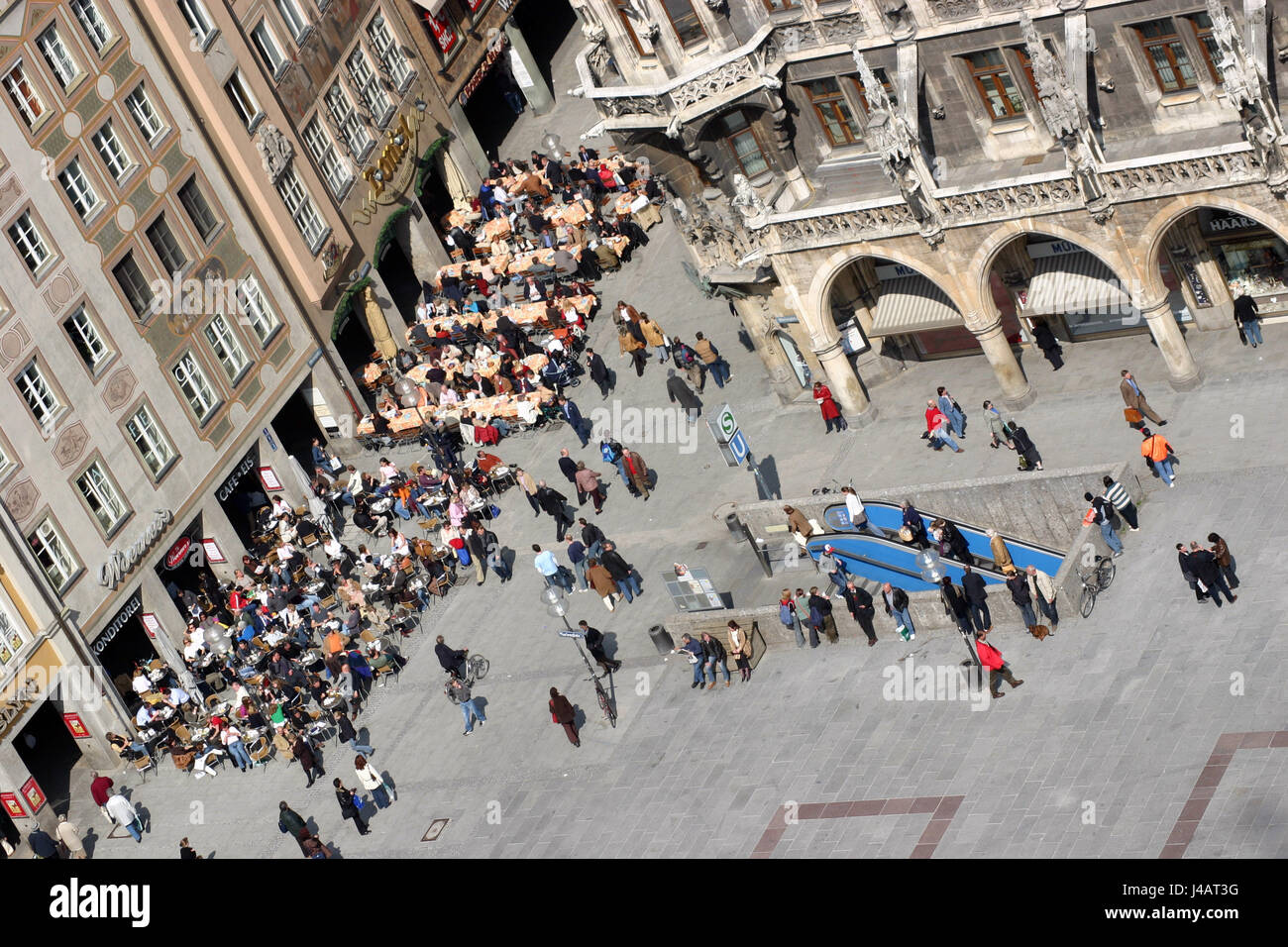 Pedestrian zone munich hi-res stock photography and images - Alamy
