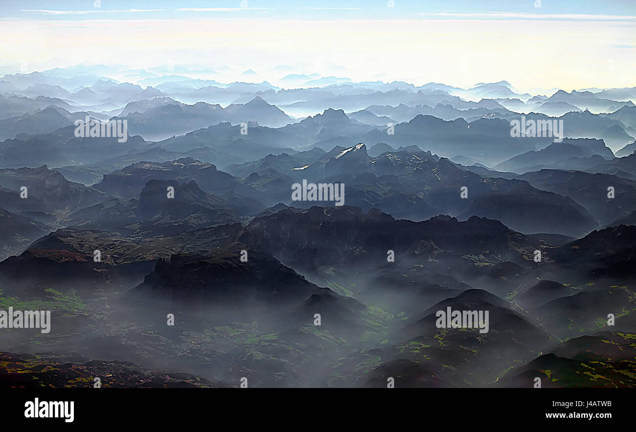 the misty mountains Stock Photo - Alamy