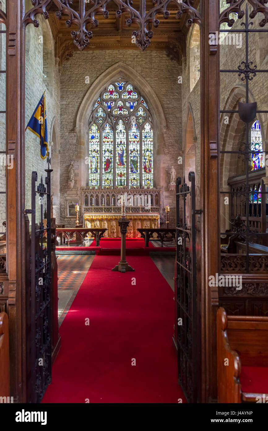 The church of St Mary Magdalene, Geddington, Kettering