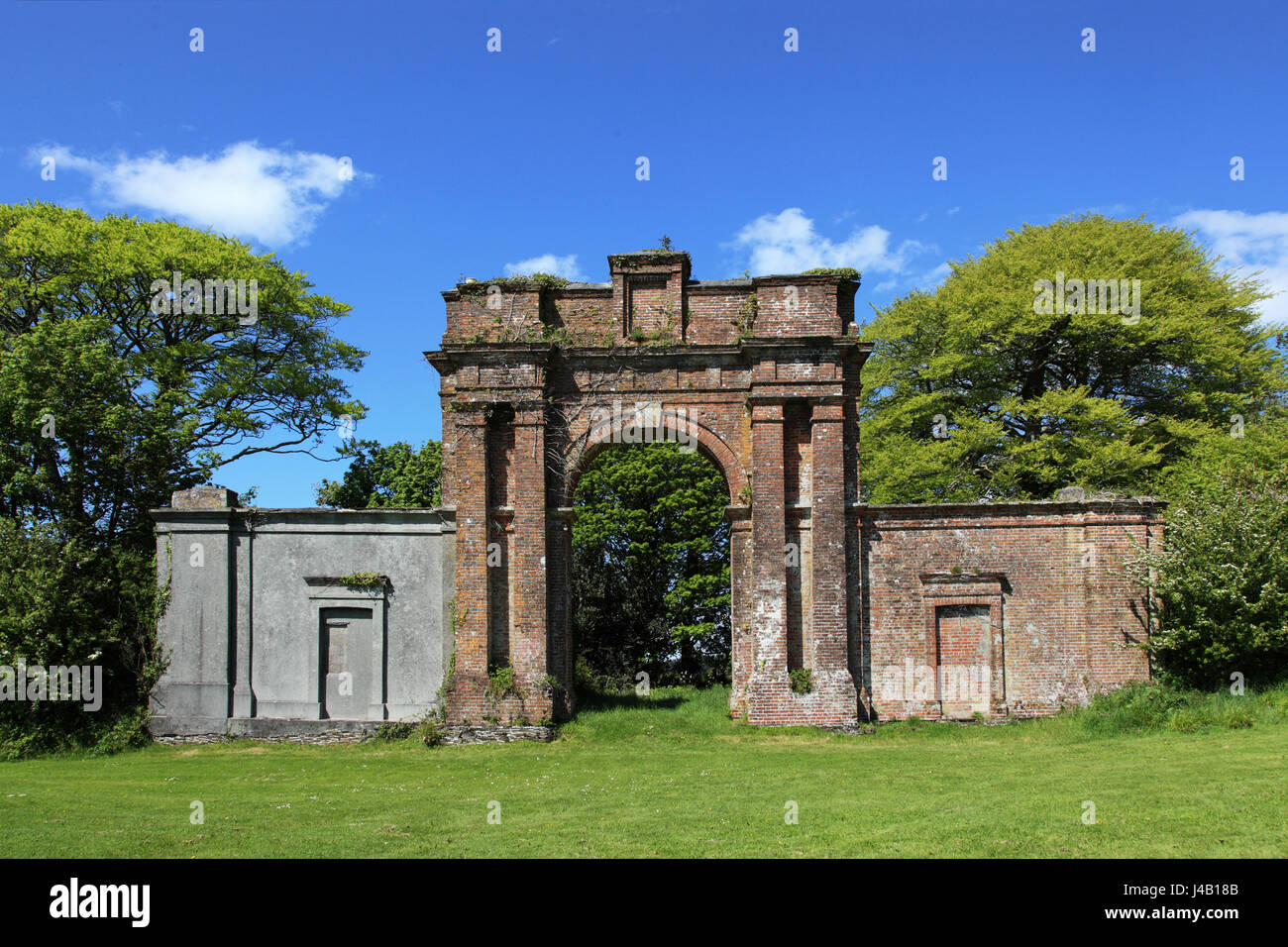 Boringdon Arch Plympton Plymouth Devon Stock Photo Alamy
