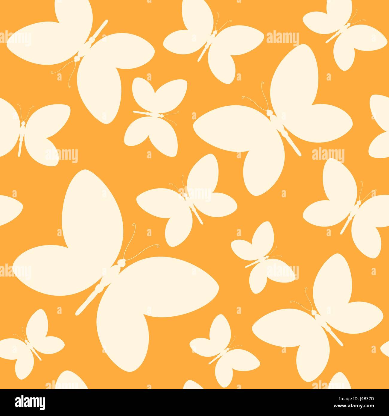 Seamless pattern with butterflies Stock Vector Image & Art - Alamy