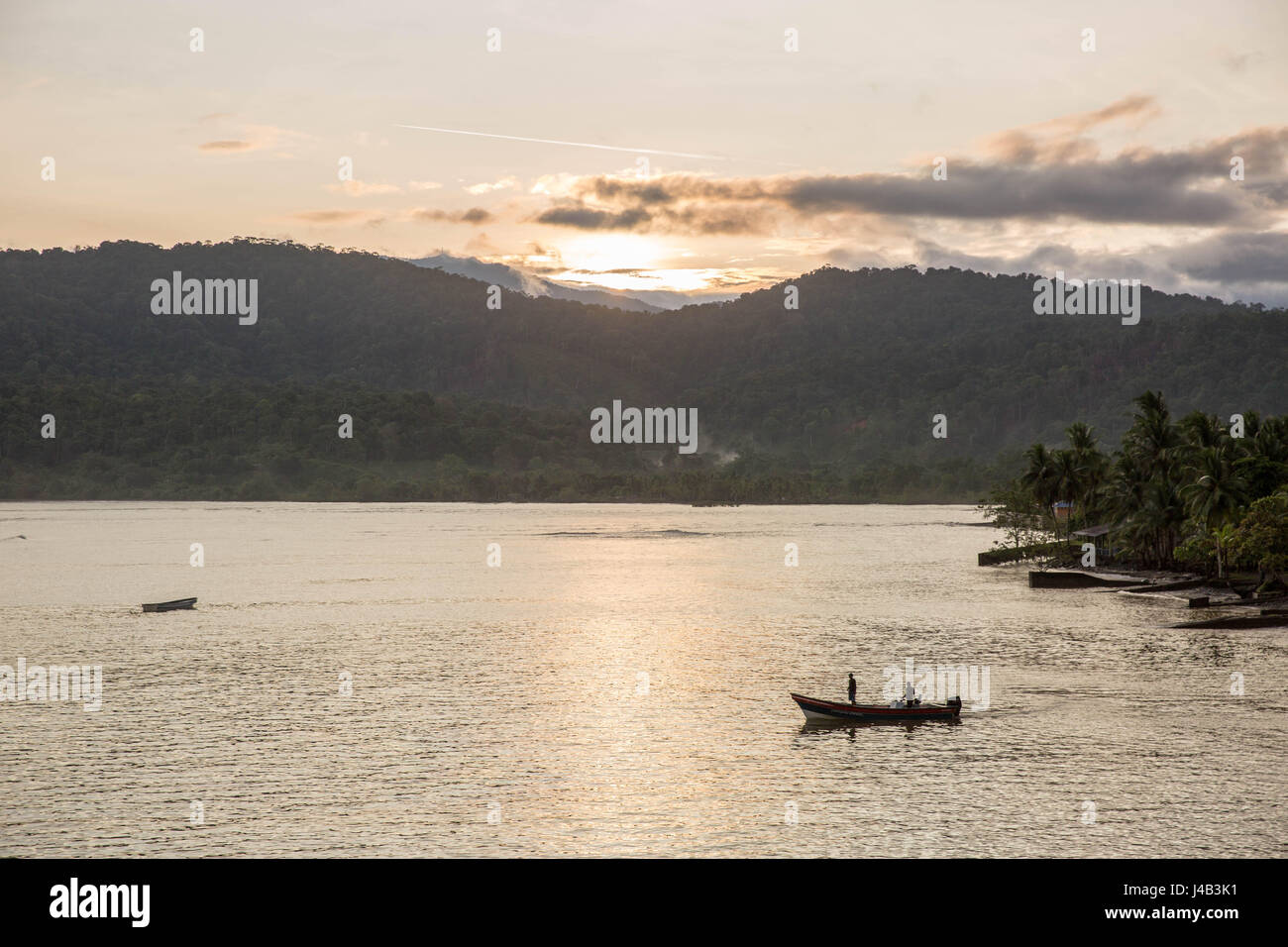 Bahia Solano is an isolated small town on the Pacific Coast of Colombia,  only accessible by plane and boat, and populated mainly by Afro-Colombians  Stock Photo - Alamy