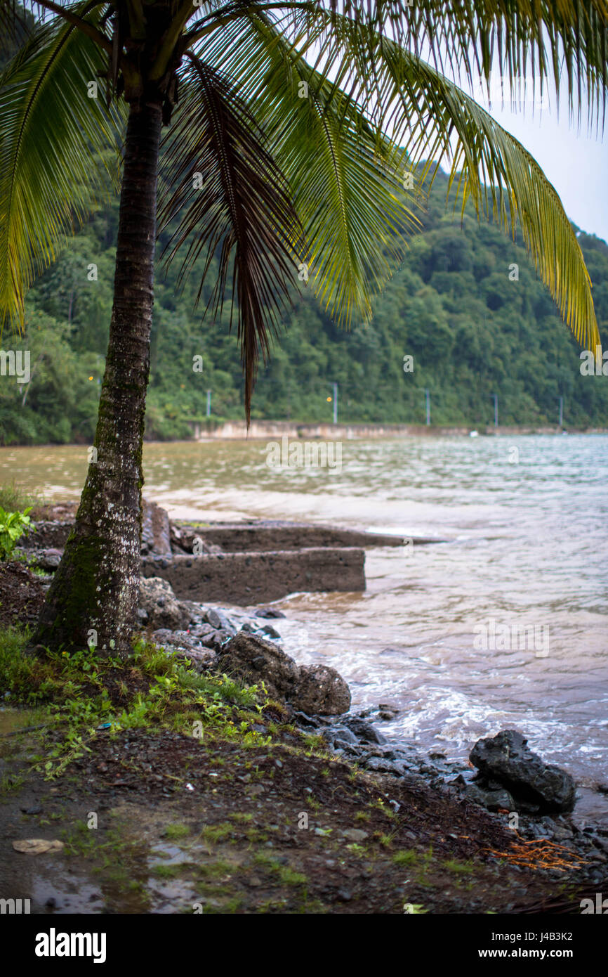 Bahia Solano is an isolated small town on the Pacific Coast of Colombia,  only accessible by plane and boat, and populated mainly by Afro-Colombians  Stock Photo - Alamy