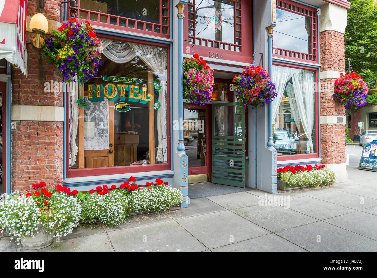 Palace Hotel, Port Townsend, Washington, USA Stock Photo Alamy