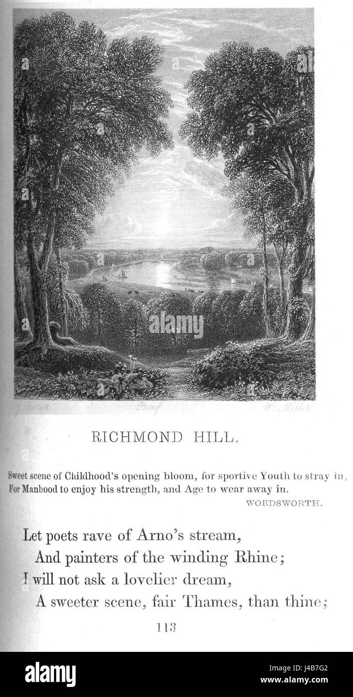 Map of richmond hill hires stock photography and images Alamy