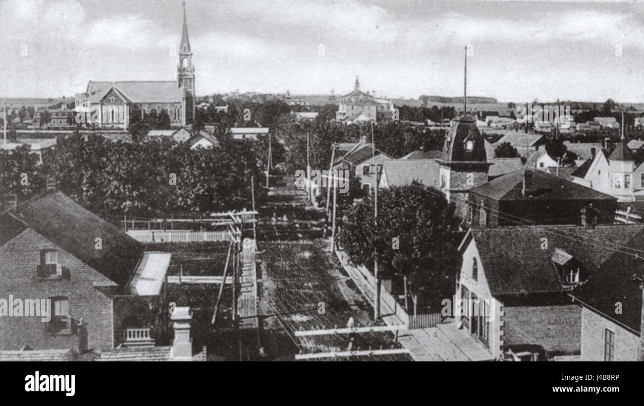 Plessisville map hires stock photography and images Alamy