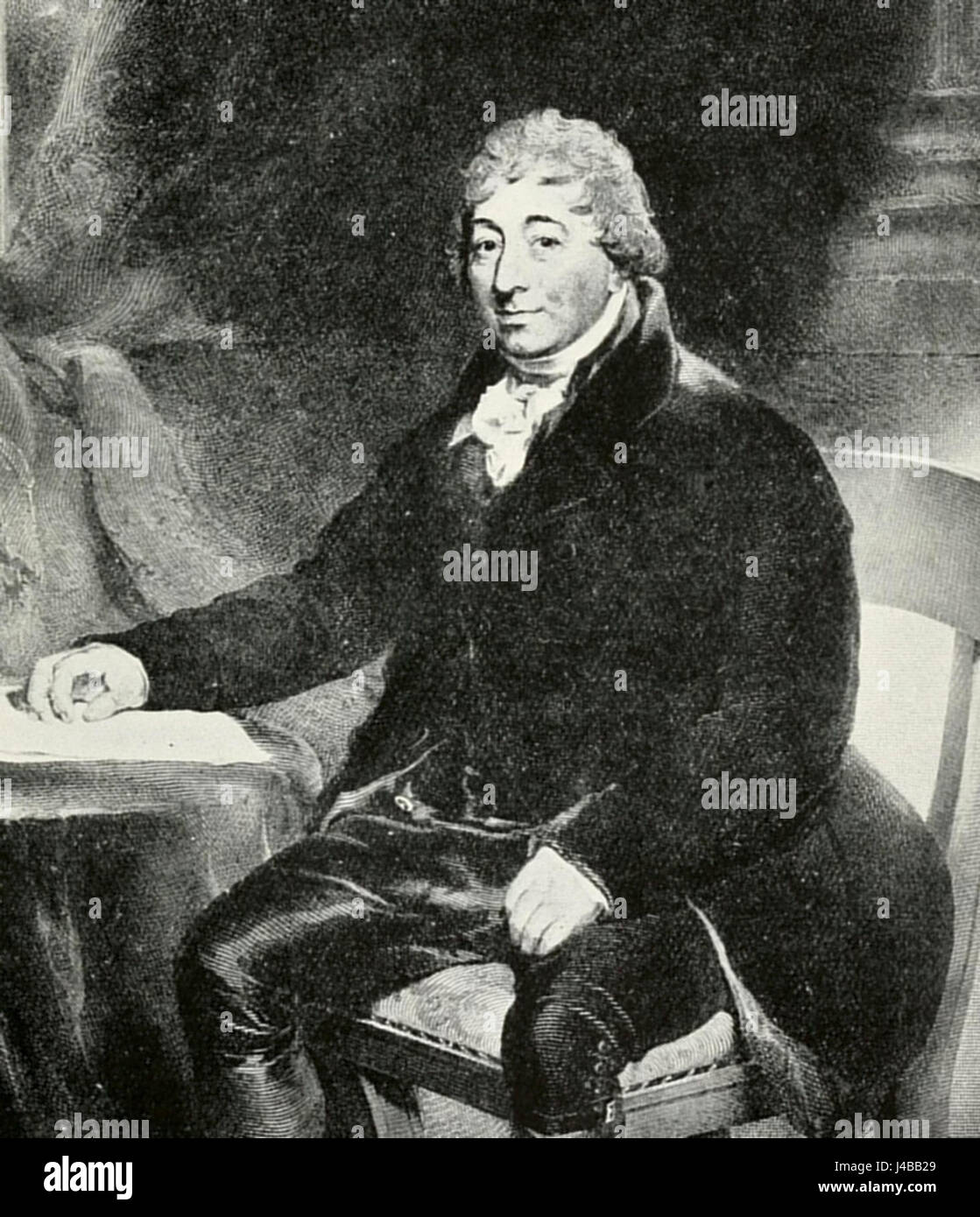 Robert Wigram 1744 1830 Stock Photo