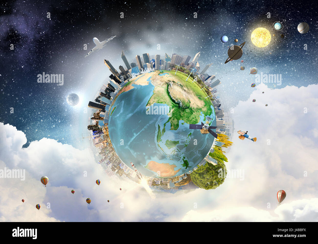 Unique Mundo Our unique world Stock Photo - Alamy