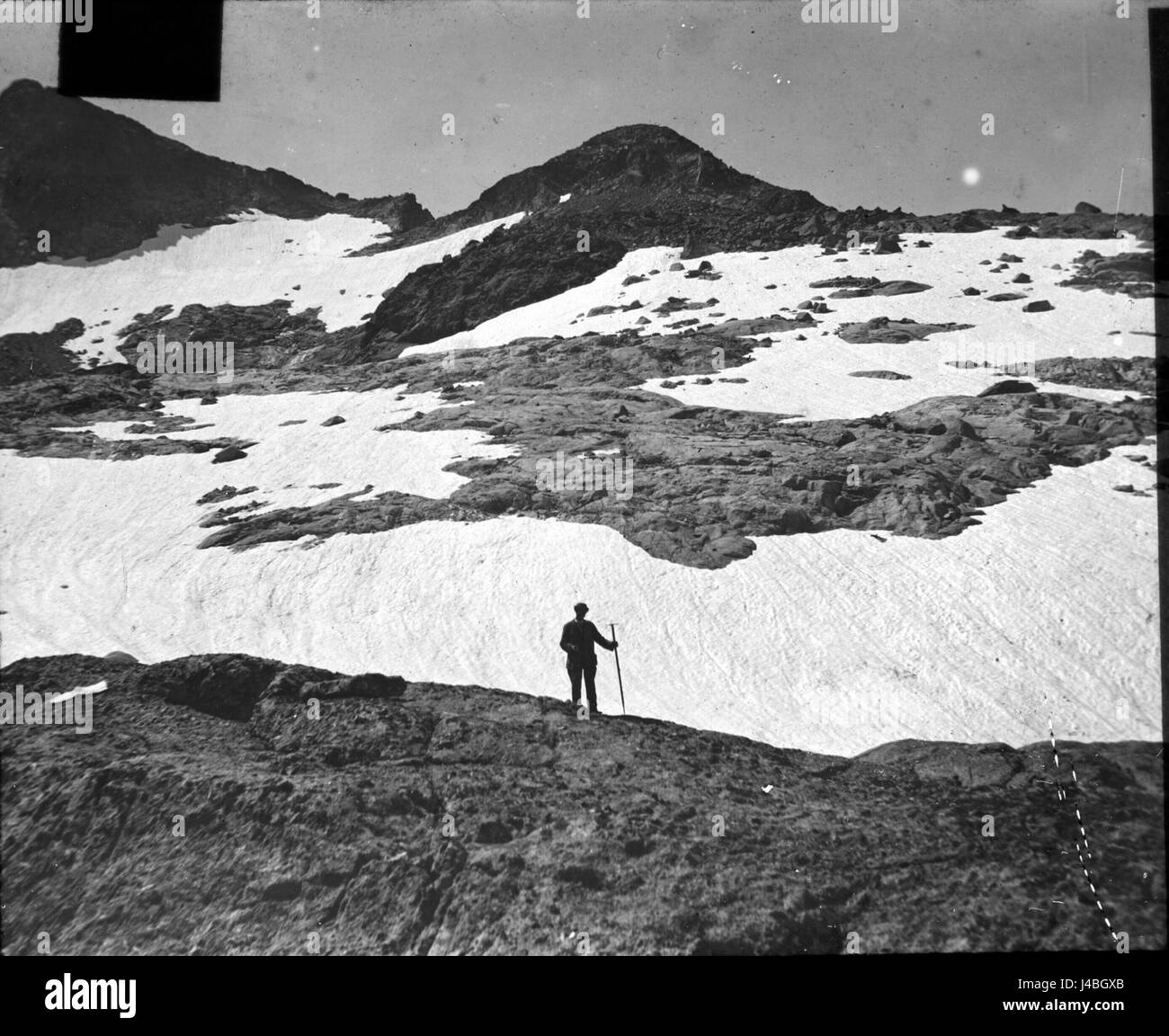Pic du Passage (versant Nord). Collection Maurice Gourdon Stock Photo