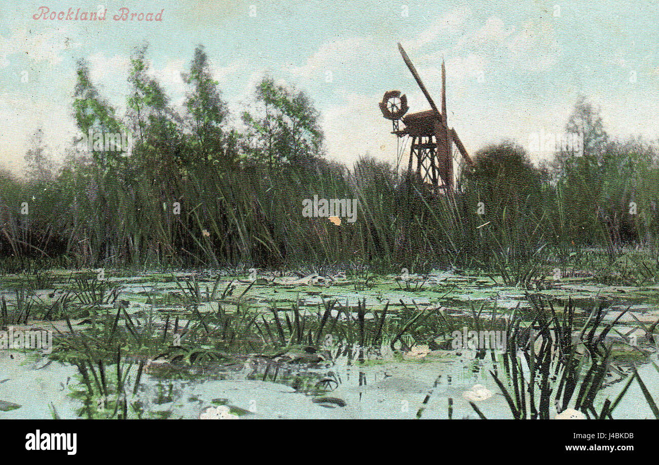 Rockland Broad trestle mill Stock Photo Alamy