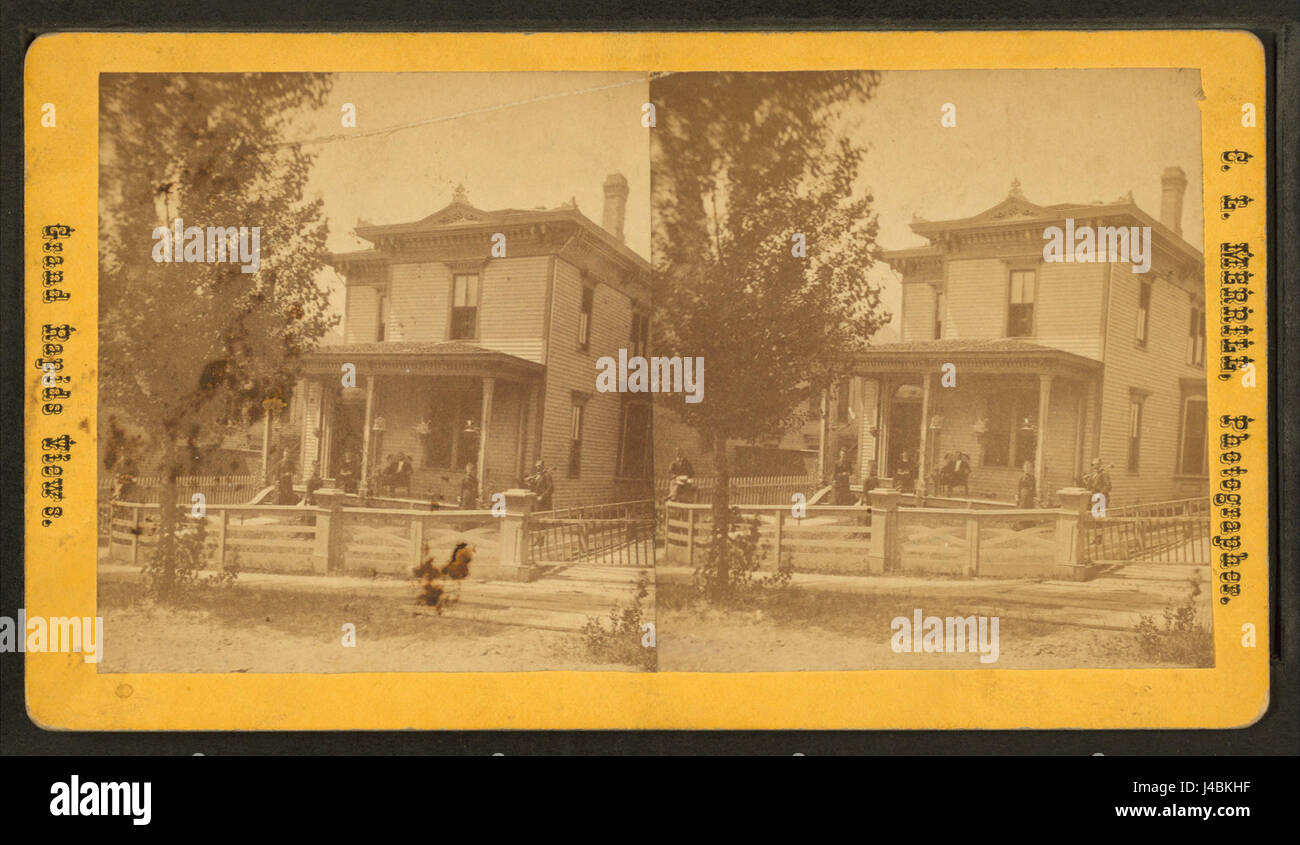 Residence of Charles Parish, Grand Rapids, Michigan, by Merrill, C. L